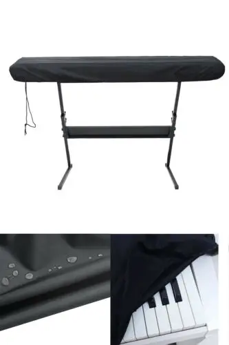 Dust-proof cover for waterproof adjustable piano keyboard for 61/88-key keyboard Piano Covers