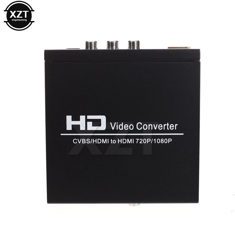 Композитный конвертер HDMI в SCART адаптер 720/1080P Аудио AV/CVBS AV сигнала HD приемник ТВ DVD