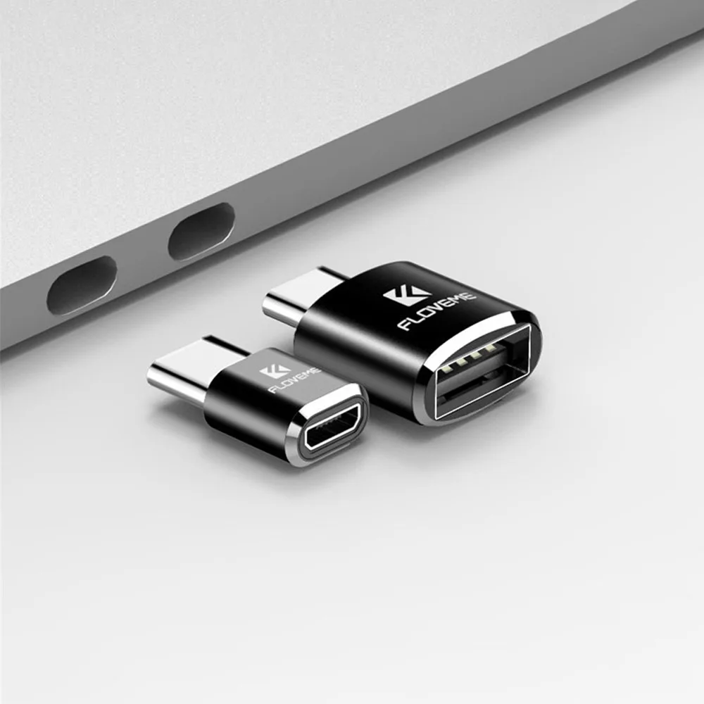 FLOVEME USB 2 0 Мужской конвертер адаптер зарядное устройство Кабо OTG Тип C для Samsung Galaxy S9
