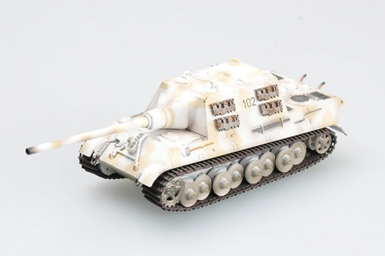 Магическая мощность масштаб 1:72 модель танка Geman Jagd Tiger 102 готовый цветной танк