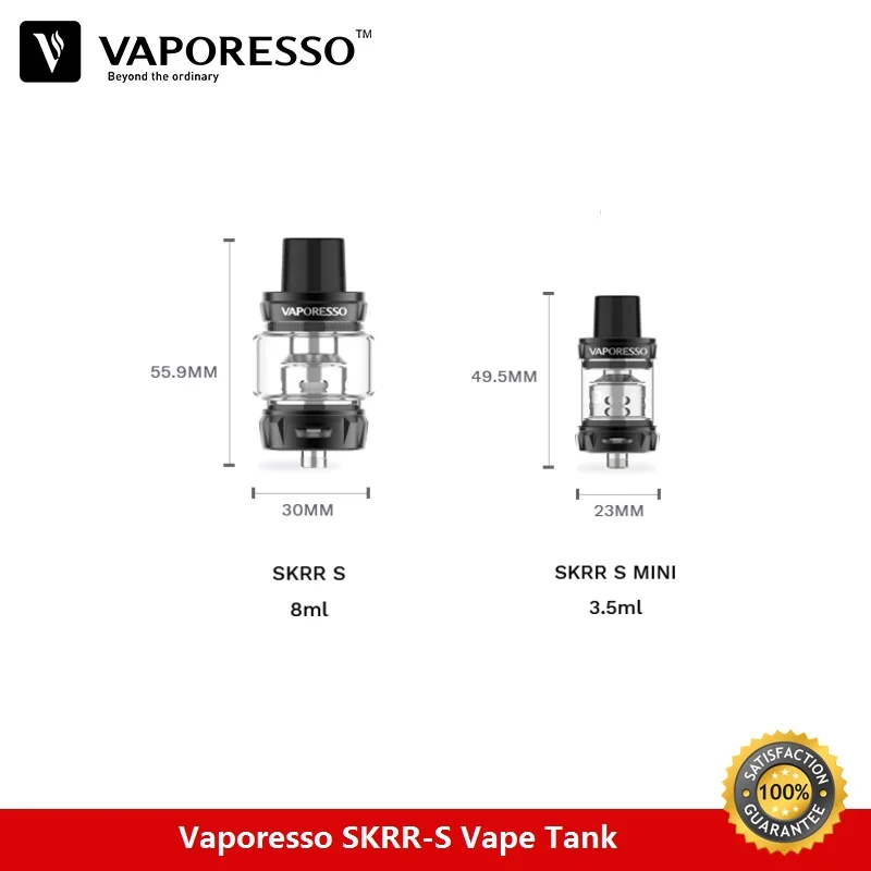 Испаритель Vaporesso SKRR-S Vape Tank 8 мл Skrr-s мини-распылитель с QF сетчатой катушкой Strip Core