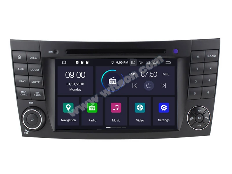 WITSON PX5 Android 10 0 автомобильный DVD-плеер для женского класса W211 Восьмиядерный 4G RAM 64GB