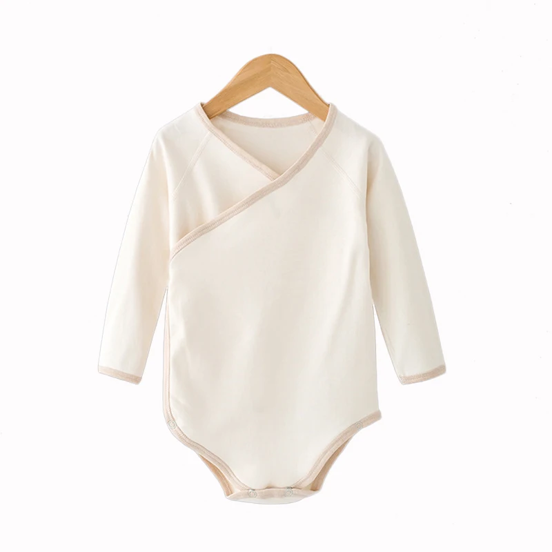 1 pc long sleeve Новогодние товары для Комбинезоны для малышек органический хлопок новорожденного комбинезон 0-12 м детская одежда для мальчиков и девочек комбинезон детская одежда комбинезон детский одежда для новорожденных пижама - Цвет: 1 pc long sleeve