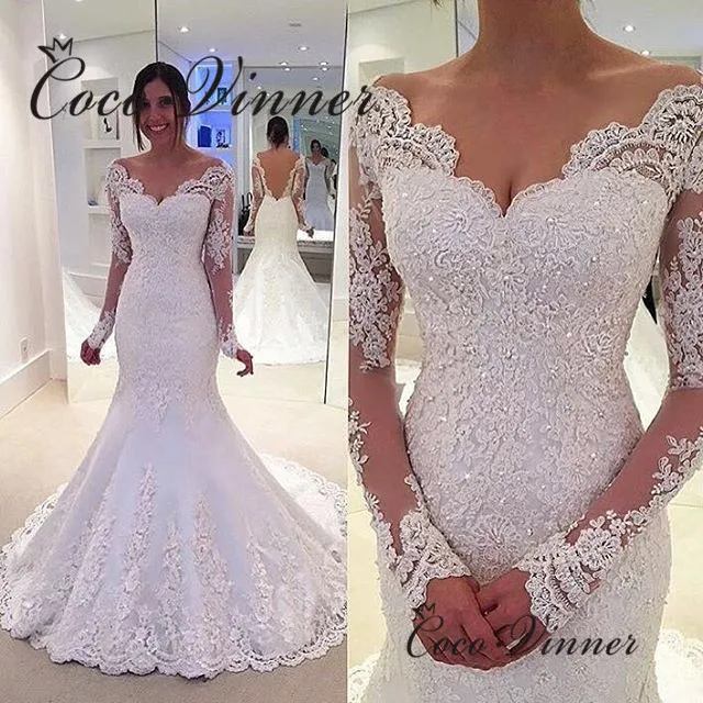 Vestido De Noiva Прозрачная Кружевная вышивка Обувь под свадебное платье для невесты с