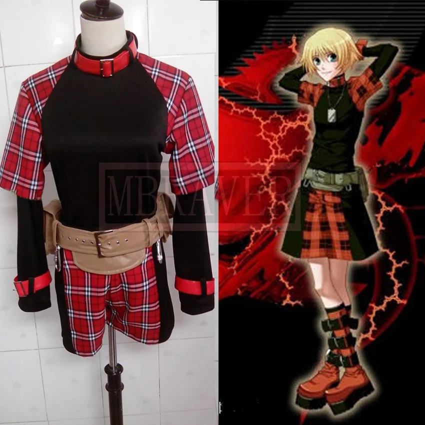 

Togainu no Chi Rin Cosplay Uniform Costume Halloween Outfit Christmas Custom Made Any Size