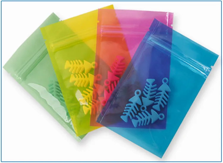 Прозрачная пластиковая сумка на молнии 4 цвета|Подарочные сумки и упаковка| |