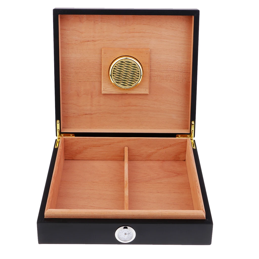 2 шт. чехол из кедрового дерева Для Хранения Сигар с увлажнителем и