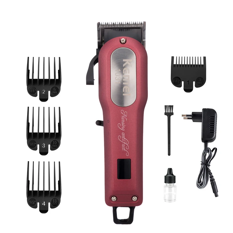 110 v-240 v Kemei собака клипер 8 Вт машинка для стрижки волос для домашних животных Профессиональный животных Машинка для стрижки волос, перезаряжаемые Стрижка бороды человек