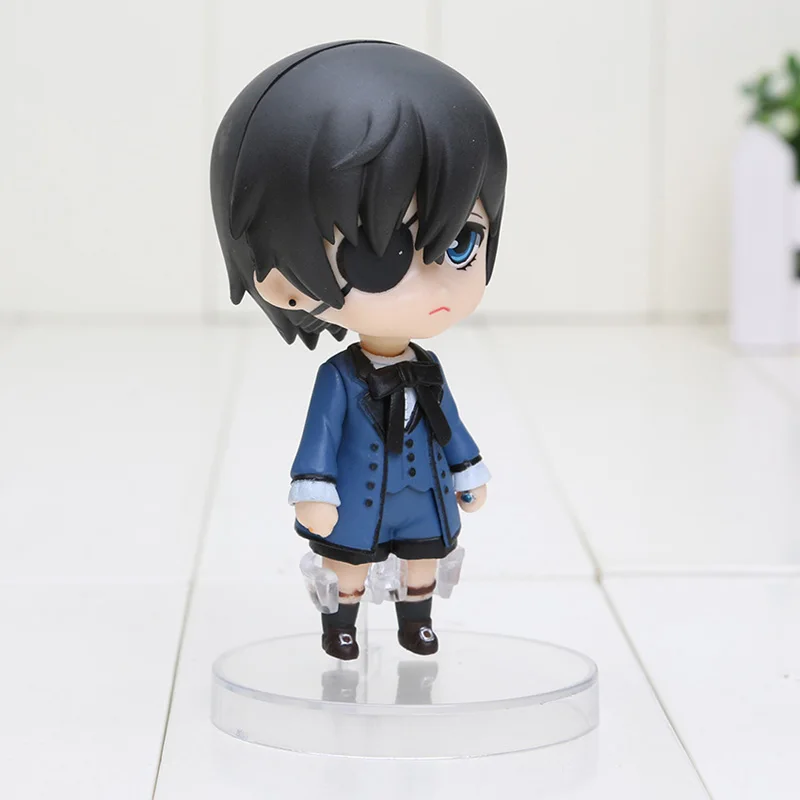 Аниме Black Butler Kuroshitsuji Себастьян Михаэлис Ciel Phantomhive 10 см Nendoroid ПВХ фигурку
