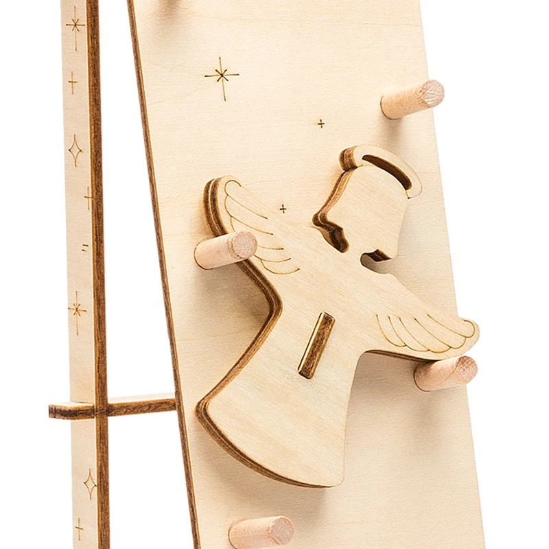 Robud Деревянный DIY посадочный Ангел для детей и взрослых приколы розыгрыши Новинка