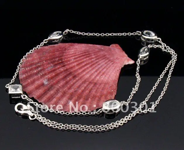 

cz 925 silver necklaces