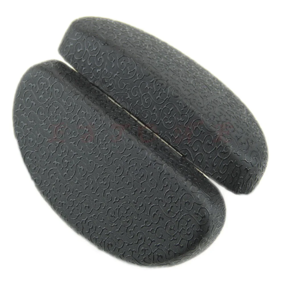 Черно-белая овальная форма Противоударная печать цветочные солнцезащитные очки