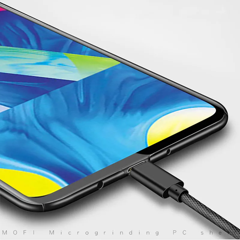 Для samsung Galaxy M10 чехол для задняя крышка 6 22 дюймов Оригинальный MOFI Жесткий ПК