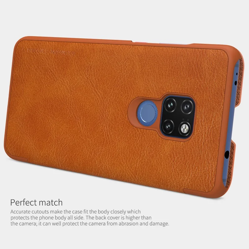 Для huawei mate 20 чехол 6 53 ''NILLKIN Винтаж Qin откидная крышка кошелек искусственная