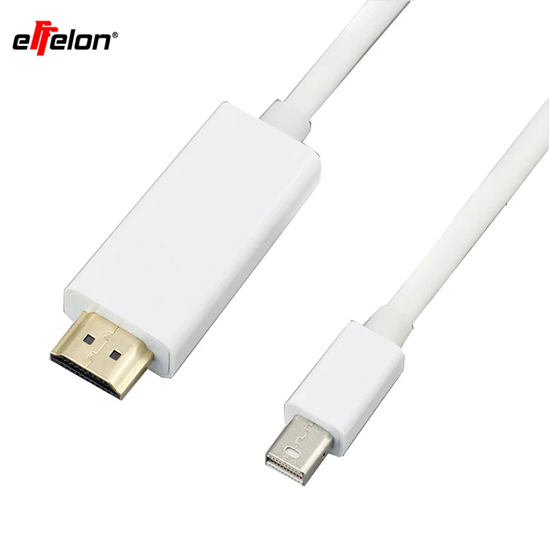 Effelon 1.8 м/6ft Дисплей Порты и разъёмы мини DP к HDMI Мужской Кабель-адаптер для Apple Macbook