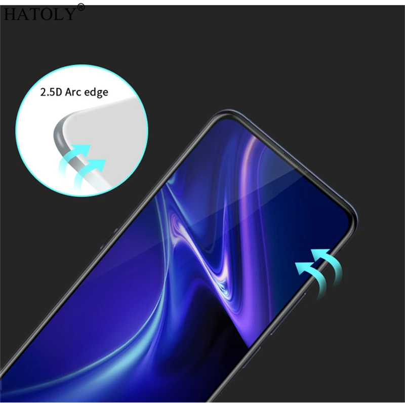 Vidrio Templado Vivo Z5x, pel&iacute;cula de vidrio 9H HD, cubierta total, Protector de pantalla, para Vivo Z5x V1911A, 2 uds.-1