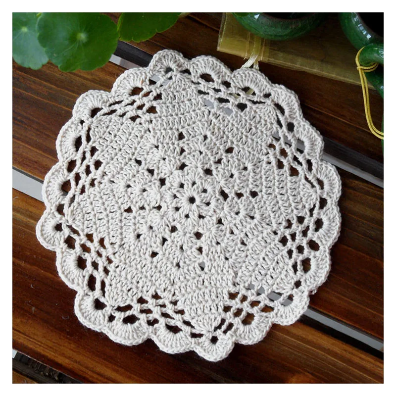 Подставки для напитков ручной работы 20 шт./лот аксессуары стола стеклянные