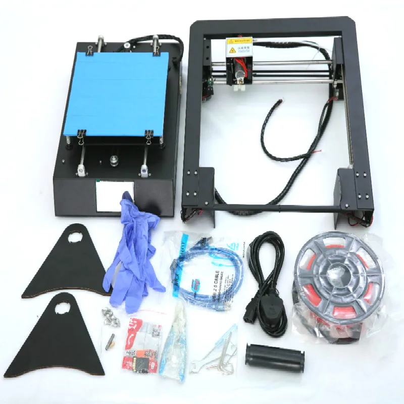Zrprinting 3D принтеры A12 /I3 Модернизированный закаленное Стекло по желанию