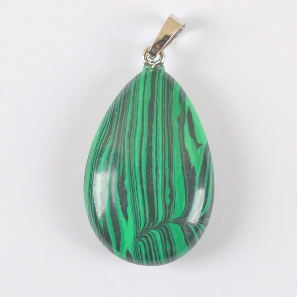 Aventurine/кристалл/Сердолик/Песчаник/унакита/опал/Малахит/подвеска из родонита