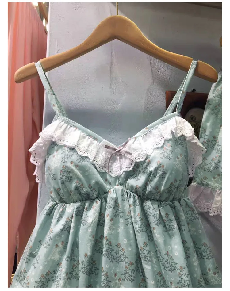 yomrzl A702 New arrival summer cotton women's pajama set comfortable sweet indoor clothes girl's home sleepwear | Женская одежда