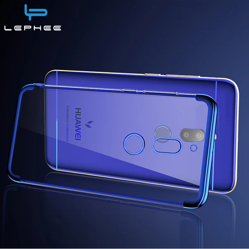 LEPHEE huawei Коврики 10 Pro Чехол Lite случае Роскошные покрытием Crystal термополиуретановый