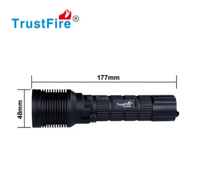 Водонепроницаемый TrustFire DF007 светильник для дайвинга Cree XML 2 магнетронный