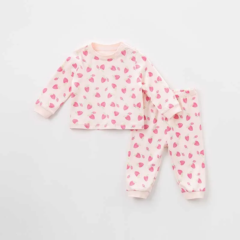 DB9613 dave bella autumn baby clothing sets kids unisex suit children long sleeve Pajama set sleepwear | Детская одежда и обувь