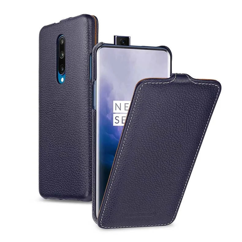 Эксклюзивная распродажа, чехол из натуральной кожи для Oneplus7, бизнес флип-чехол для телефона Oneplus 7Pro, роскошный кожаный чехол для 1+ 7