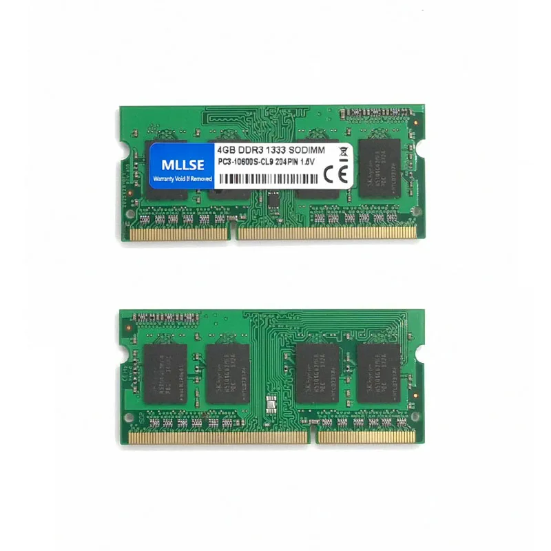 MLLSE Запечатанный SODIMM DDR3 1333 МГц 4 Гб PC3-10600 памяти для ноутбука RAM, хорошее качество! Совместим со всеми материнскими платами