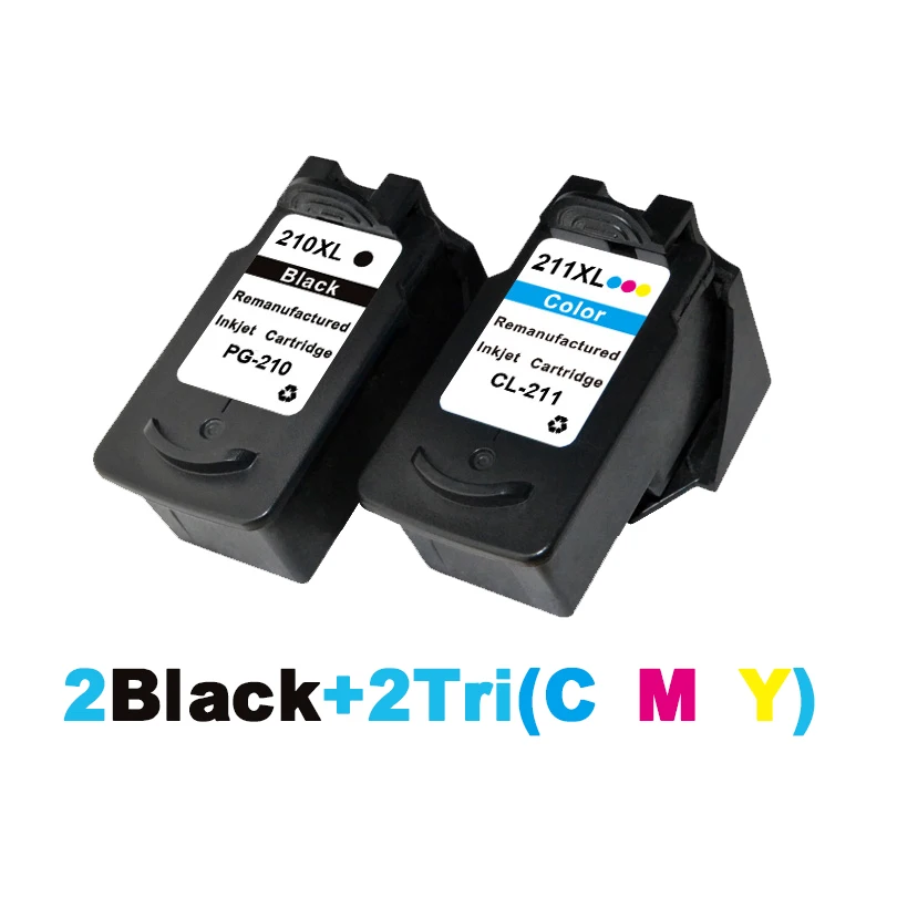 Чернильный картридж для canon PG210 CL211 Pixma IP2702 MP240 MP250 MP270 MP480 MP490 MX320 MX340 чернильный s PG 211