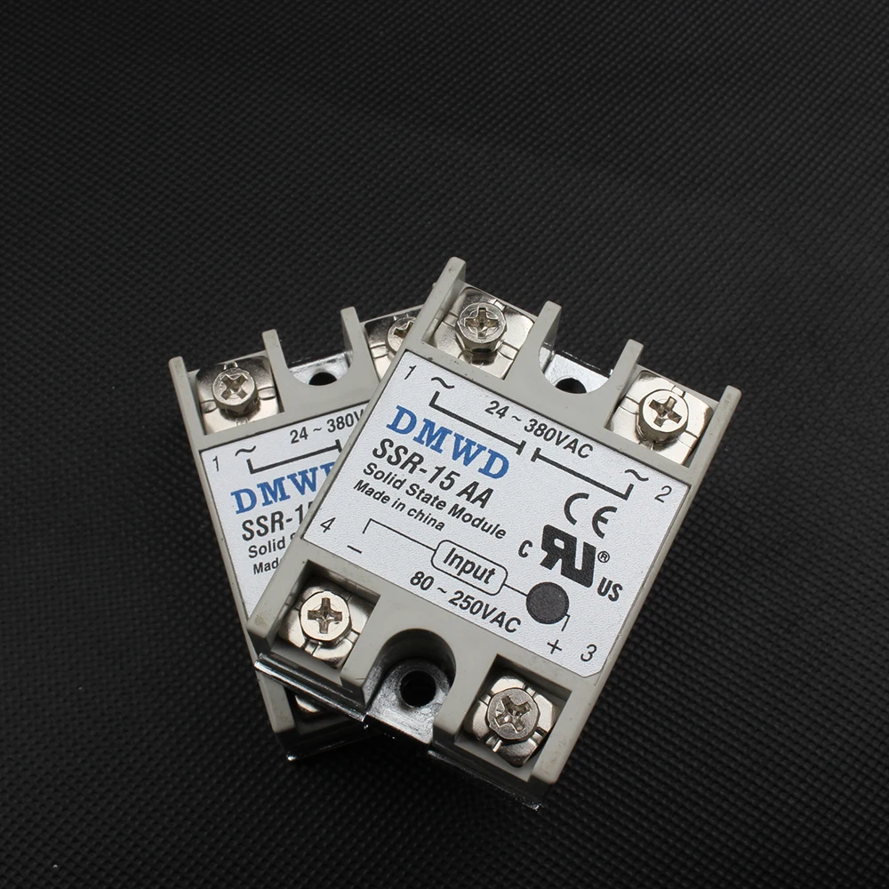 SSR 15AA 15A твердотельное реле фактически 80 250 В переменного тока в 24 380 высокого