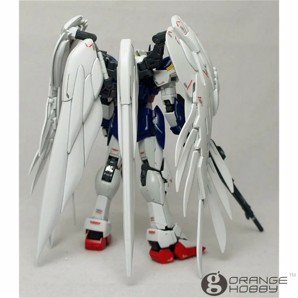 OHS Bandai RG 17 1/144 комплект моделей для мобильных костюмов с крыльями Gundam Zero EW | Игрушки