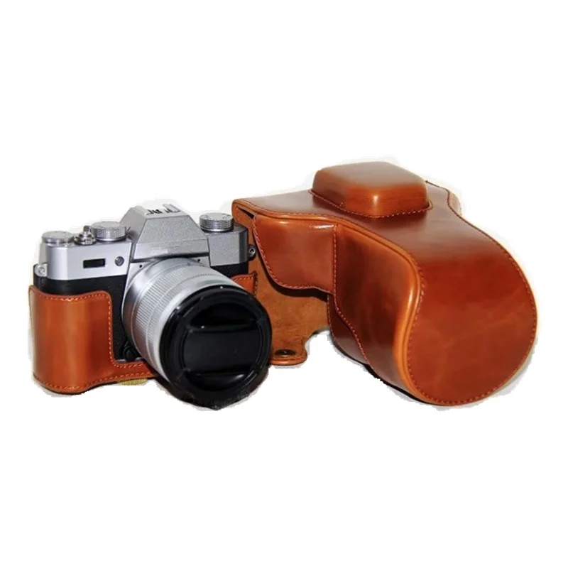Чехол-сумка для камеры из искусственной кожи чехол-накладка Fujifilm чехол телефона
