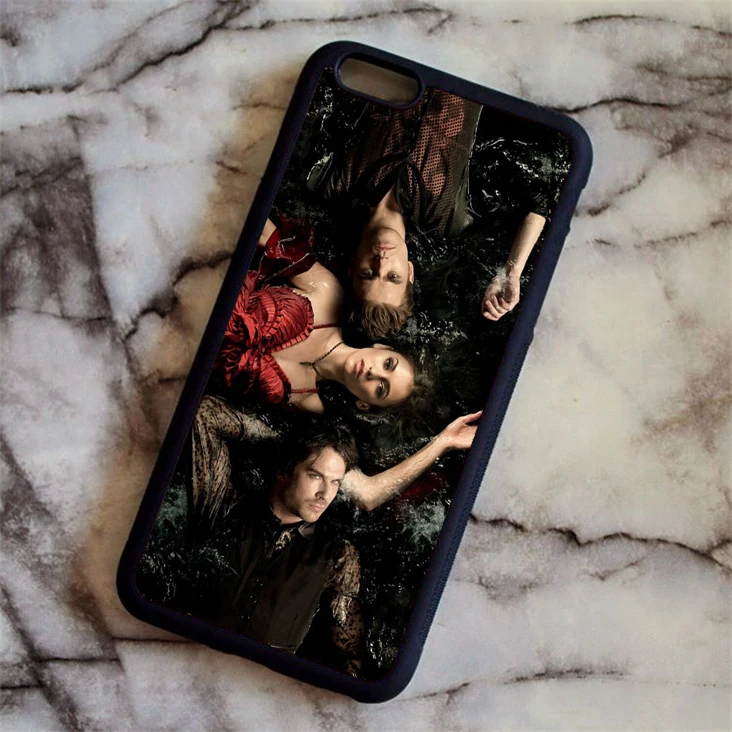 KETAOTAO Дневники вампира Деймон Сальваторе чехол для телефона s для iPhone 4S 5C SE 5 5S 6 6S 7 8 Plus X Чехол Мягкий ТПУ резиновый силиконовый - Цвет: Армейский зеленый