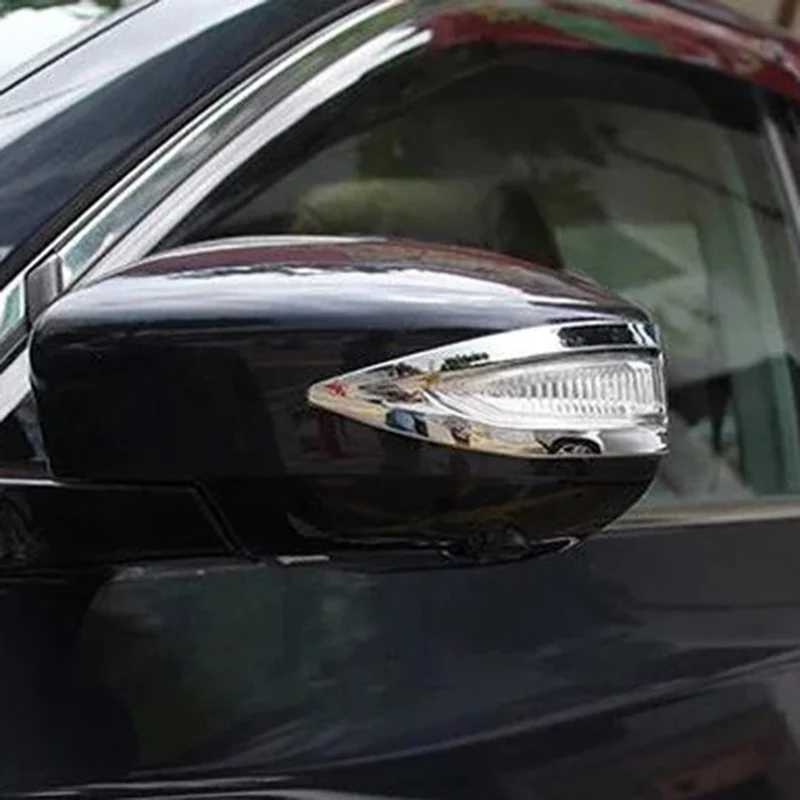 Стайлинг автомобиля левосторонние автомобильные аксессуары ABS хромированная