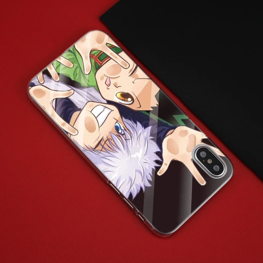 Чехол BinYeae Hunter X Hunter killua, прозрачный жесткий PCPlastic чехол для iPhone XS Max XR 7 8 6 6s Plus X 5 5S SE 5C 4 4S, чехол Fundas