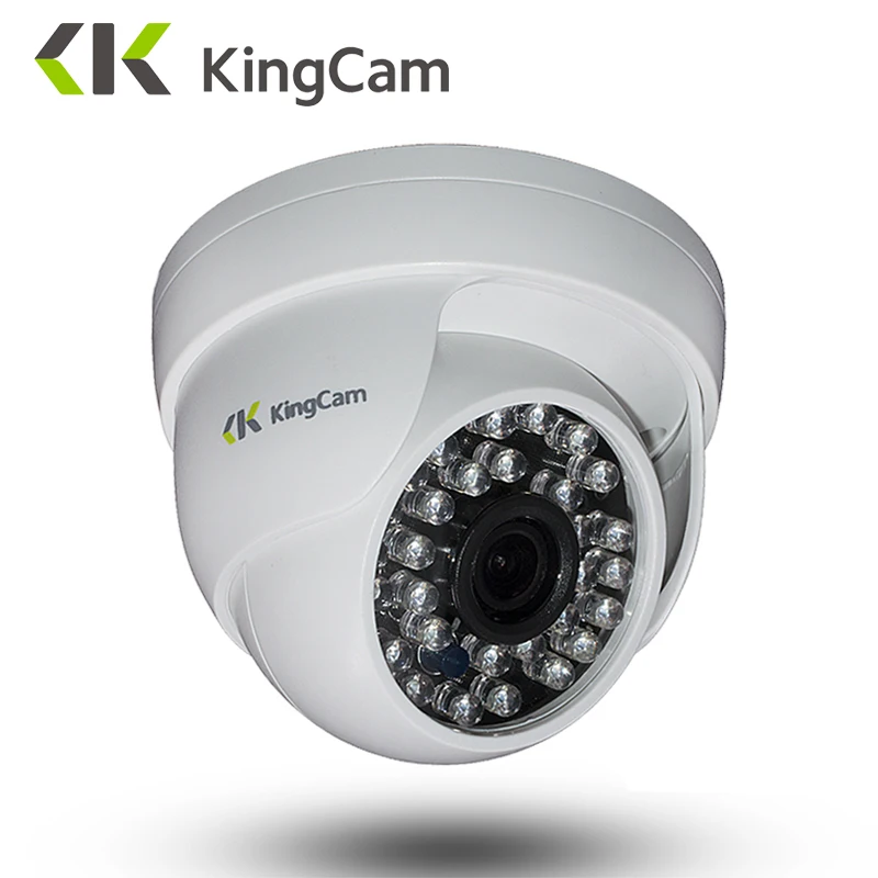 KingCam Широкий формат IP Камера купольную безопасности 1080 P FULL HD ИК фильтр 30