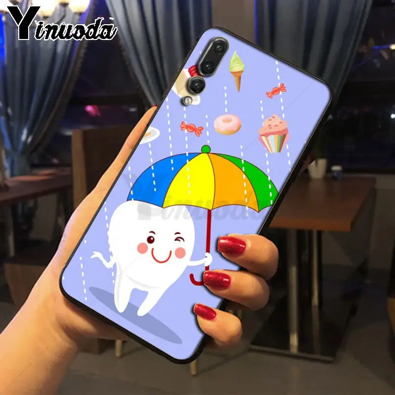 Мягкий чехол для телефона Yinuoda Dentist Dental Crowned Tooth huawei p20 pro p20lite mate10pro nova 3i mate20 чехлы