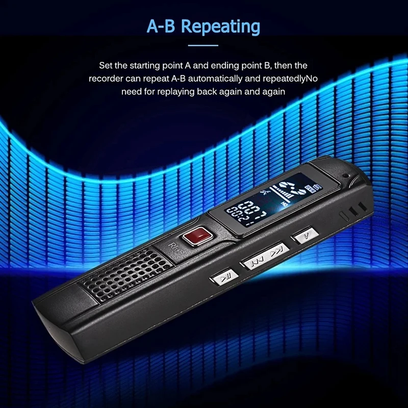 Sk-013 8 Гб цифровой Аудио Диктофон Ditacphone Mp3 музыкальный плеер A-B повторения
