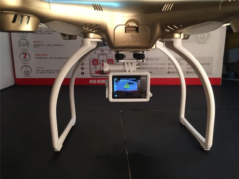 Держатель камеры SJCAM GoPro Xiaoyi боковая рамка крышка стабильный шарнирный кронштейн