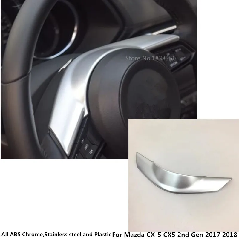 Для Mazda CX 5 CX5 2nd Gen 2017 2018 2019 2020 чехол для кузова автомобиля Стайлинг рулевое колесо