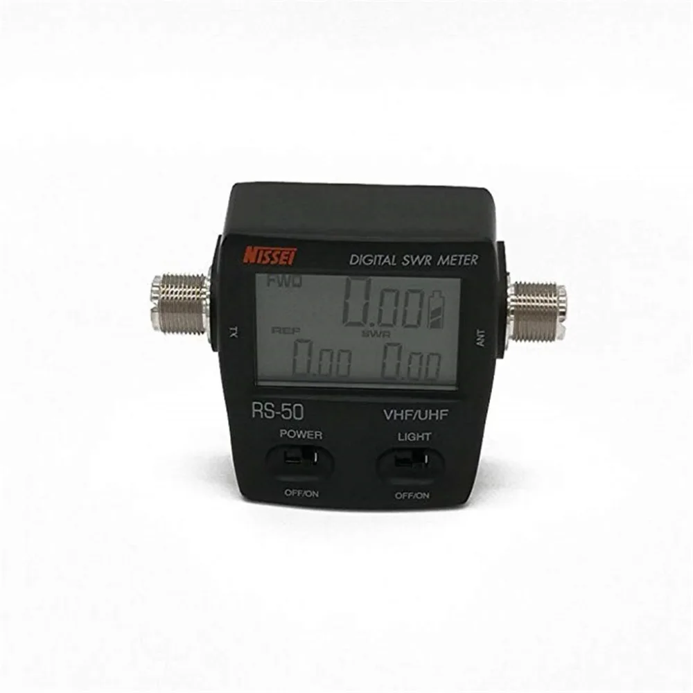 RS 50 цифровой счетчик SWR/Ватт NISSEI 125 525 МГц UHF/VHF M Тип коннектор для TYT Kenwood Baofeng