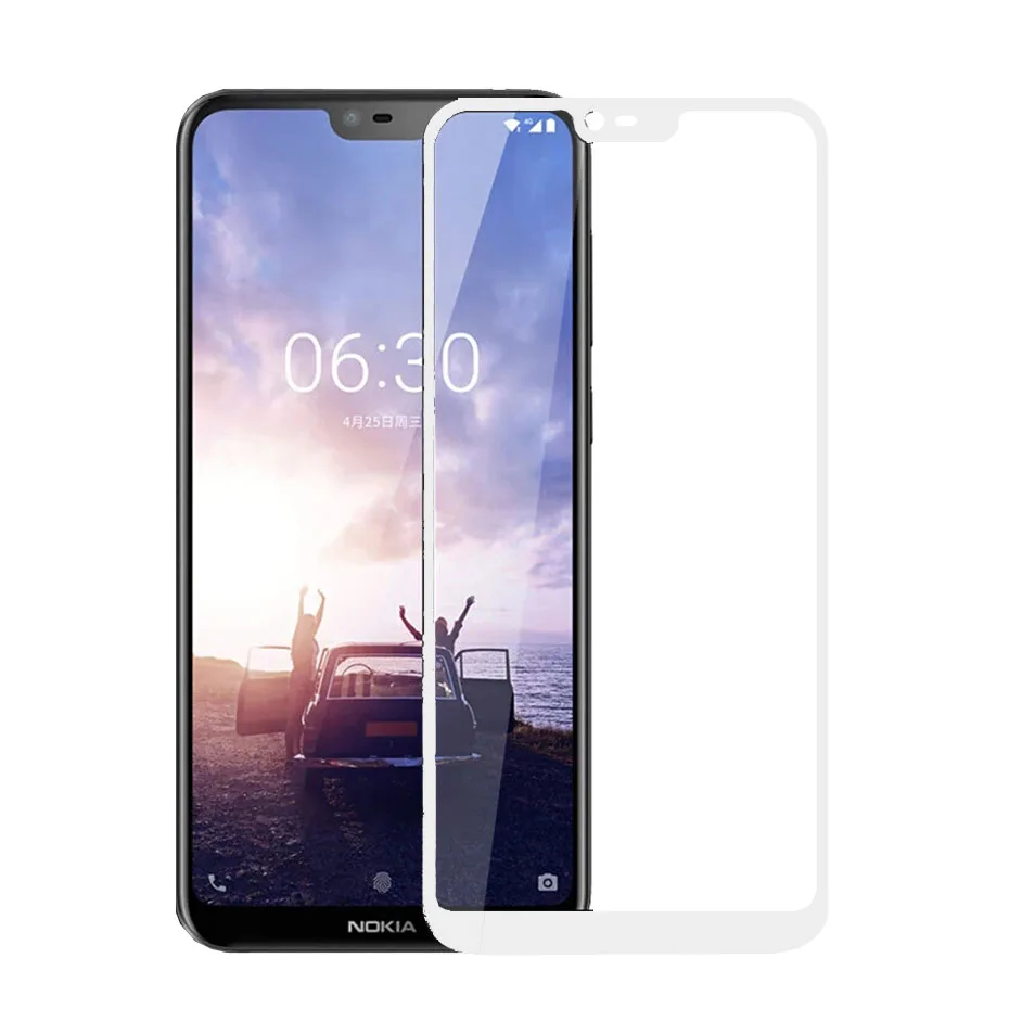 Комплект из 2 предметов Стекло для Nokia 7 Plus, 8, на возраст 1, 2, 3, 5X6 Nokia 5 6 5,1 3,1X6 пленка Экран закаленное Стекло для Nokia 6 2,1 3,1 5,1 протектор