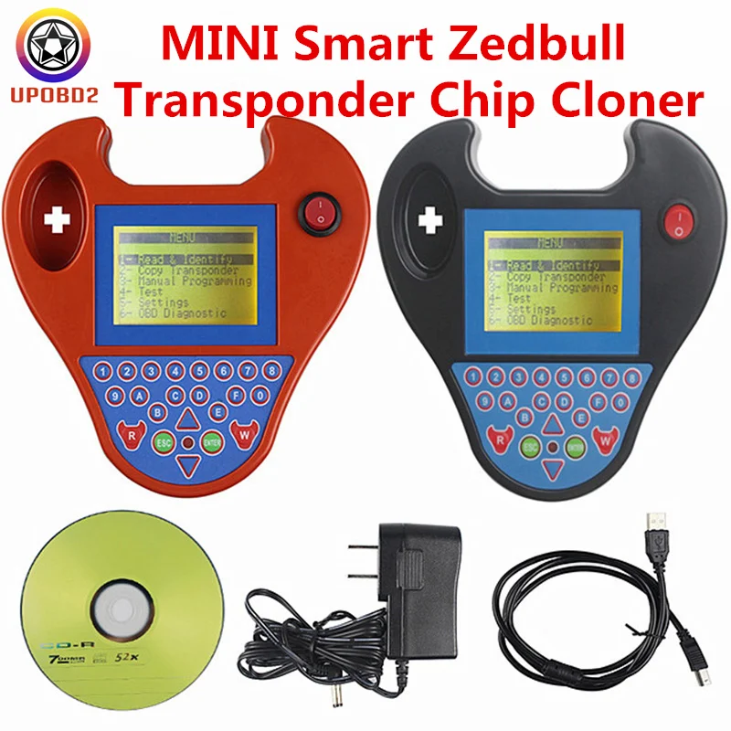 Смарт Zed Bull Mini ключевой программист чипа Cloner мини zed бык V508 черный красный Цвет 500