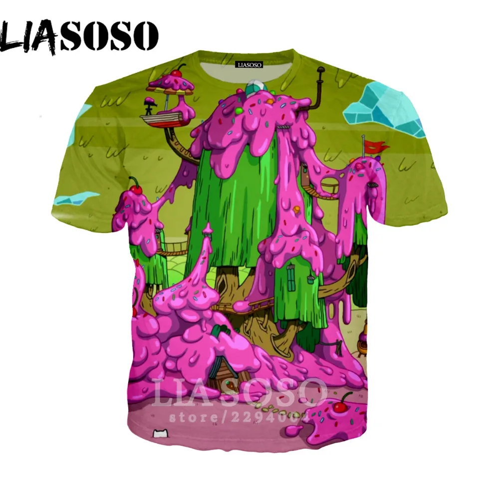 LIASOSO анимация время приключений футболка Финн и Джейк человек собака лицо