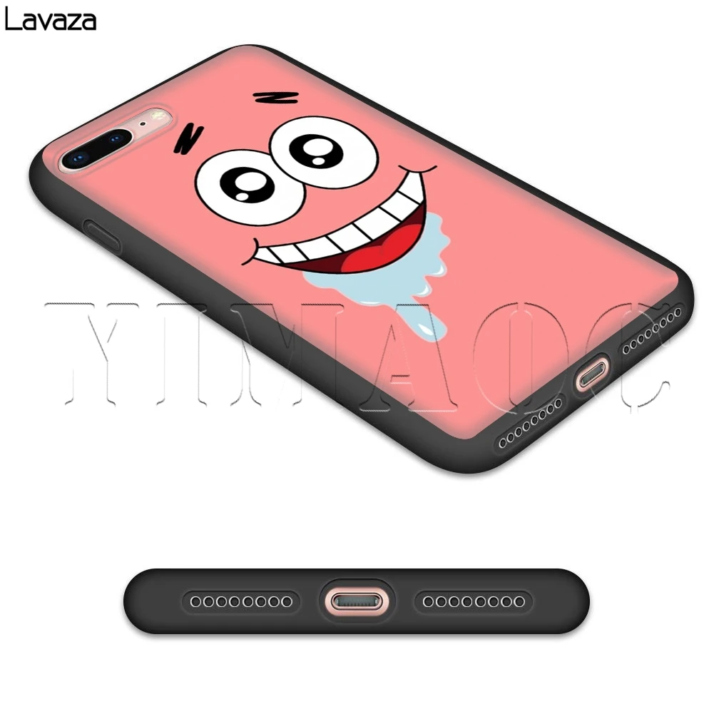 Lavaza Патрик звезда чехол для iPhone 11 Pro XS Max XR X 8 7 6 6S Plus 5 5s se |