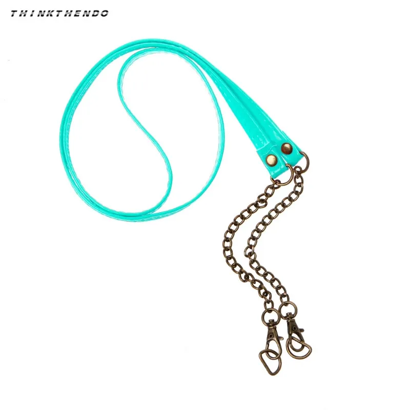 light green Высокое качество кошелек Замена сумка через плечо DIY аксессуары цепь Сумочка ручка длинная Сумочка ремень - Цвет: light green