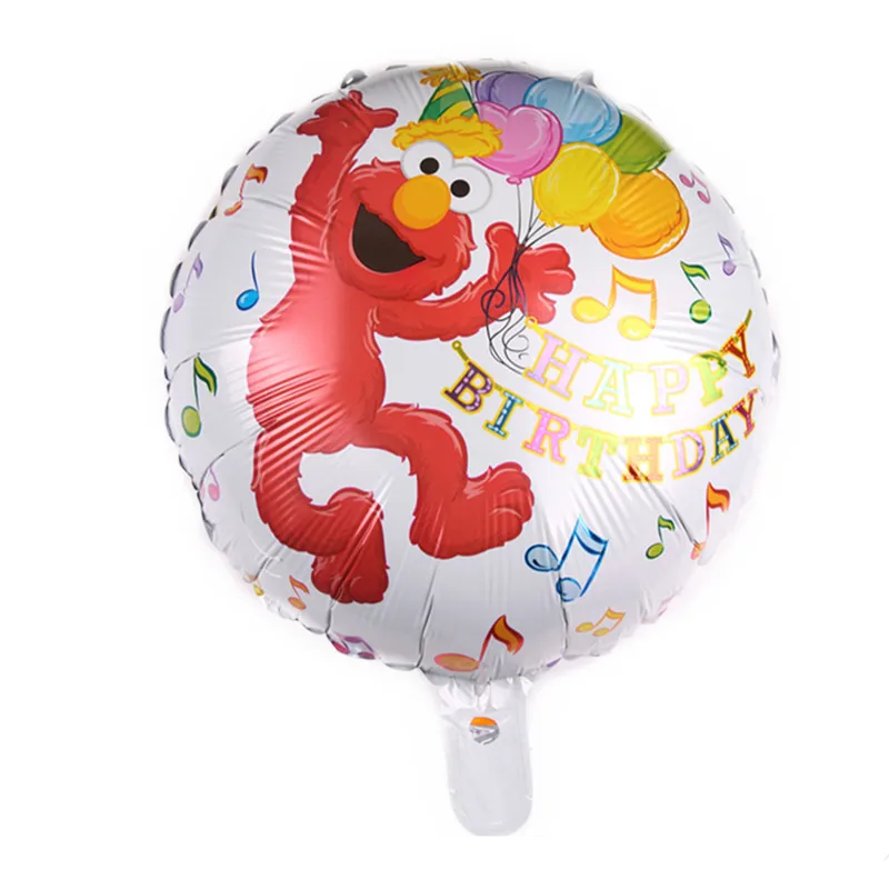 Balloon C Набор для украшения улицы кунжута, Элмо, Берта, большой птицы, Детские вечерние украшения на день рождения, вечерние принадлежности - Цвет: Balloon C