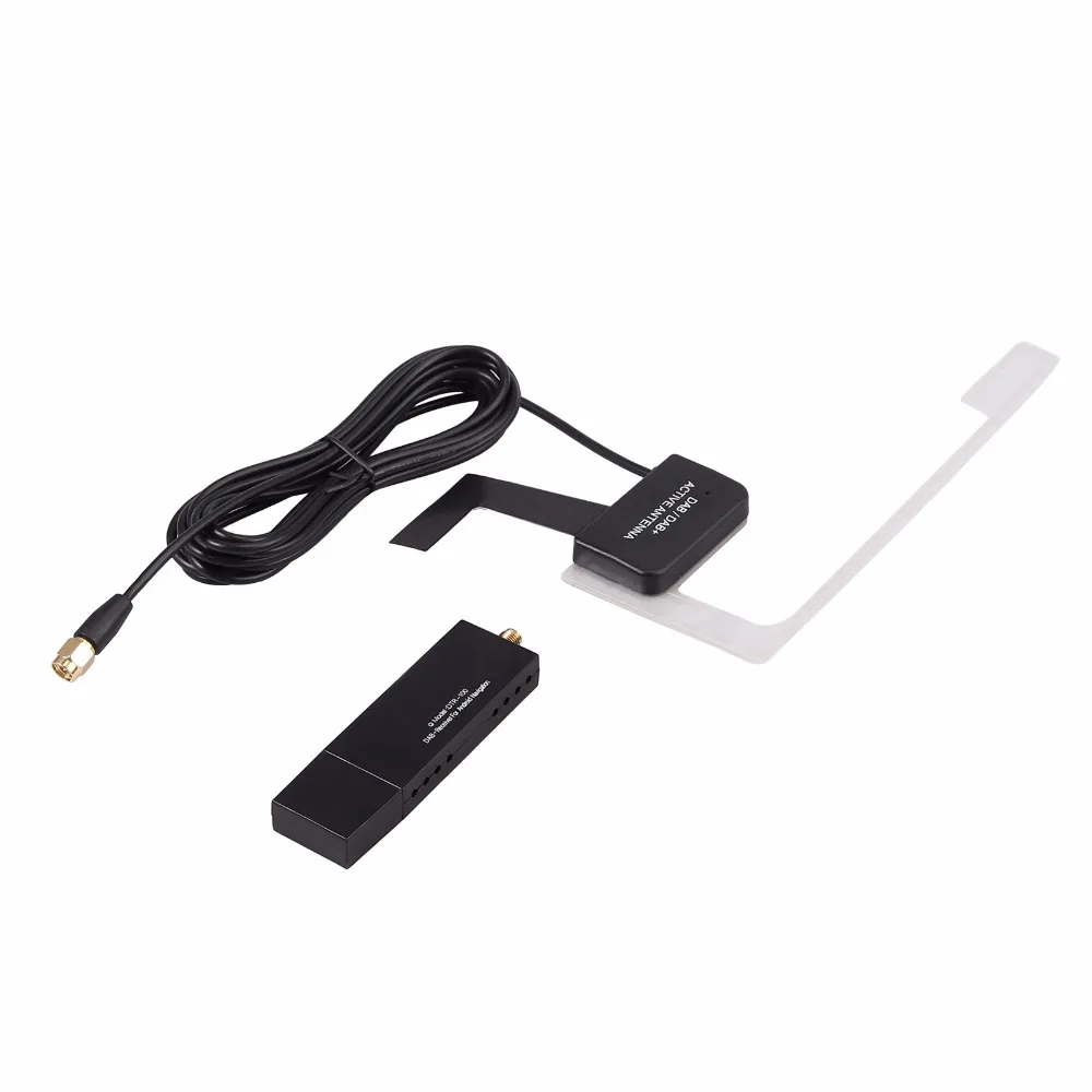 Justech USB 2,0 DAB+ цифровой радиоприемник коробка усиленная антенна супер сильный анти-Интерфейс усилитель для Android авто