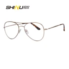Бренд SHINU, прогрессивные очки для чтения с мультифокальными линзами, женские и мужские бифокальные очки, очки для дальней и дальней пресбиопии, диоптрические очки